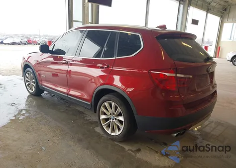 2014 BMW X3 xDrive28I z USA, uszkodzony, nr VIN 5UXWX9C56E0D24032